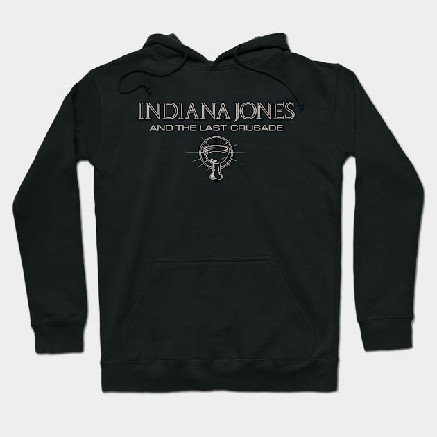 Indiana Jones and the Last Crusade Title Hoodie by SpruceTavern